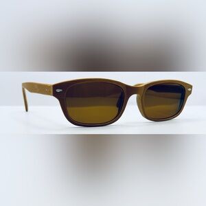 Carter Bond 9011 Brown Oval Sunglasses Frames Only